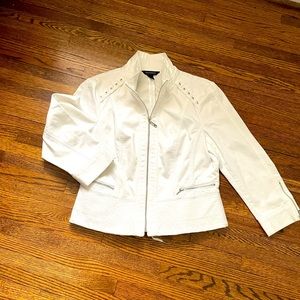 White House black market white jacket/blazer.